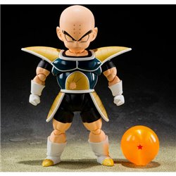 FIGURA SH FIGUARTS KRILLIN CLOTHES DRAGON BALL Z 11CM - Teknashop Ltd