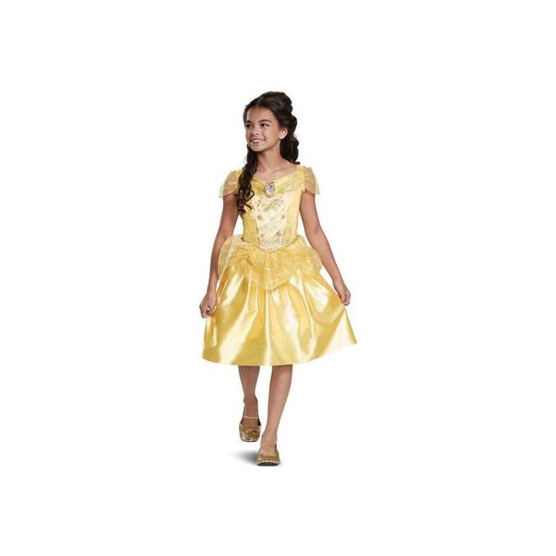 DISFRAZ PRINCESA DISNEY BELLA CLASSIC TALLA. 