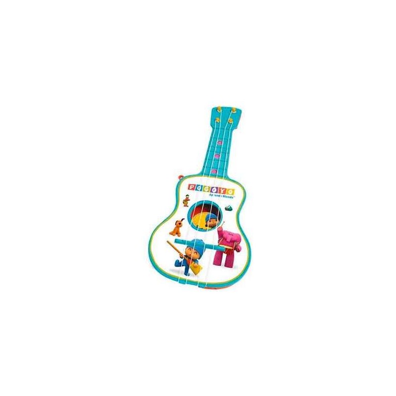 GUITARRA 4 CUERDAS EN ESTUCHE POCOYO - Teknashop Ltd