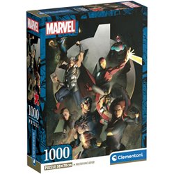 PUZZLE LOS VENGADORES AVENGERS MARVEL 1000PZS - Teknashop Ltd