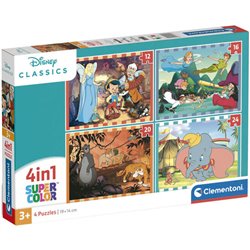 PUZZLE CLASSIC DISNEY 12-16-20-24PZS - Teknashop Ltd