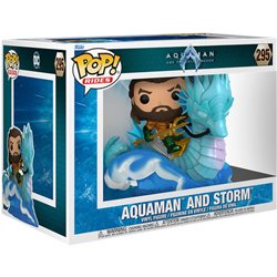 FIGURA POP RIDE DELUXE DC COMICS AQUAMAN Y EL REINO PERDIDO AQUAMAN ON STORM - Teknashop Ltd