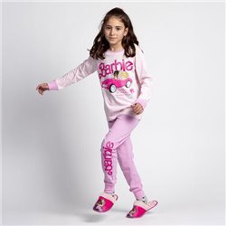 PIJAMA LARGO SINGLE JERSEY BARBIE - Teknashop Ltd