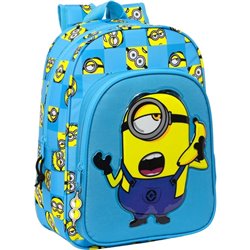 MOCHILA INFANTIL ADAPT.CARRO MINIONS "MINIONSTATIC" - Teknashop Ltd