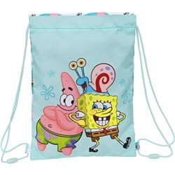 SACO PLANO JUNIOR BOB ESPONJA "STAY POSITIVE" - Teknashop Ltd