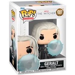 FIGURA POP THE WITCHER GERALT WITH SHIELD - Teknashop Ltd