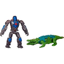 FIGURA OPTIMUS PRIMAL & SKULLCRUNCHER BEAST ALLIANCE EL DESPERTAR DE LAS BESTIAS TRANSFORMERS 13CM - Teknashop Ltd