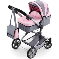 COCHE MUÑECAS COMBI NEO PRO GRIS 84X72X43 CM - Teknashop Ltd