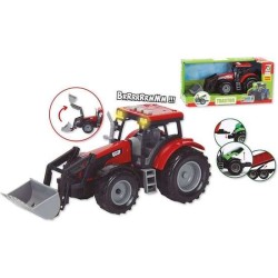 TRACTOR FRICCION CON LUZ Y SONIDOS, ESCALA 1:32 - MODELOS SURTIDOS - Teknashop Ltd