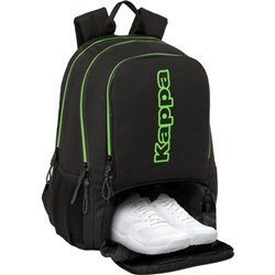 MOCHILA PADEL KAPPA "BLACK" - Teknashop Ltd