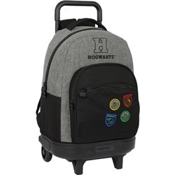 MOCHILA GDE. C/RUEDAS COMPACT EXTRAIBLE HARRY POTTER "HOUSE OF CHAMPIONS" - Teknashop Ltd