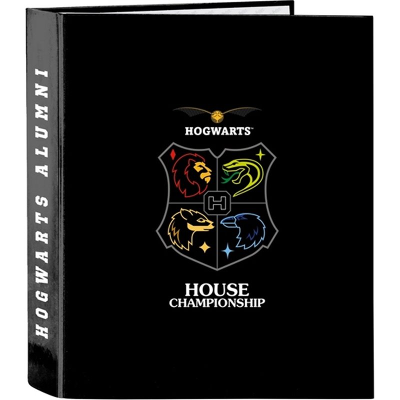 CARPETA F. 4 ANILLAS 35MM LOMO ANCHO HARRY POTTER "HOUSE OF CHAMPIONS" - Teknashop Ltd