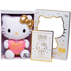 PELUCHE 50TH ANNIVERSARIO HELLO KITTY 30CM - Teknashop Ltd