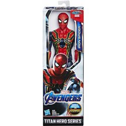 FIGURA TITAN HERO IRON SPIDER VENGADORES AVENGERS MARVEL 30CM - Teknashop Ltd