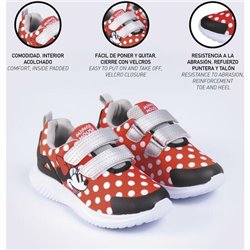 DEPORTIVA SUELA LIGERA EVA VELCRO MINNIE RED - Teknashop Ltd