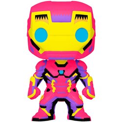 FIGURA POP MARVEL IRON MAN BLACK LIGHT EXCLUSIVE