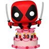 FIGURA POP MARVEL DEADPOOL 30TH DEADPOOL IN CAKE - Teknashop Ltd