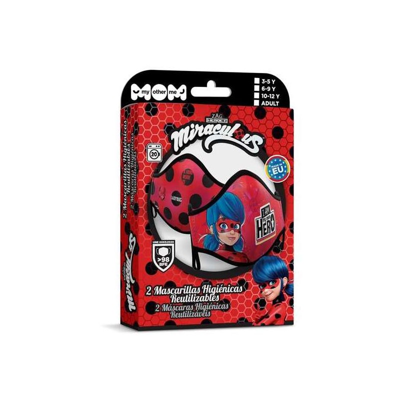 LADYBUG PREMIUM HIGIENIC MASK 3-5 Y