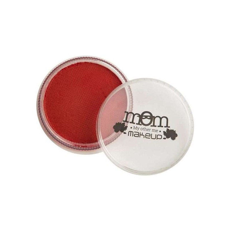 TARRO DE MAQUILLAJE AL AGUA ROJO 18 G