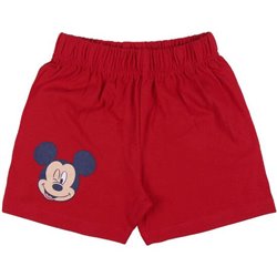 PIJAMA CORTO SINGLE JERSEY MICKEY ROJO