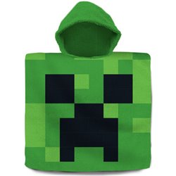 PONCHO TOALLA MINECRAFT ALGODON - Teknashop Ltd