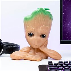 LAMPARA 3D GROOT GUARDIANES DE LA GALAXIA MARVEL 22CM SONIDO