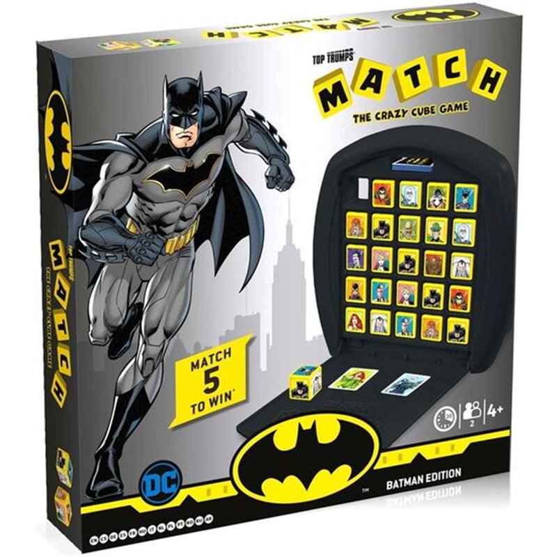 JUEGO BATMAN DC COMICS TOP TRUMPS MATCH