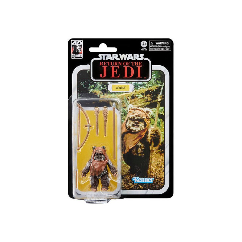 FIGURA WICKET 40TH ANNIVERSARY RETURN ON THE JEDI STAR WARS 15CM