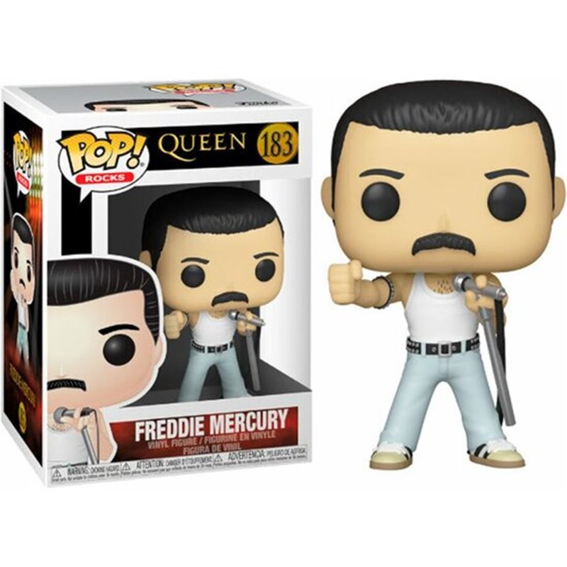 FIGURA POP QUEEN FREDDIE MERCURY RADIO GAGA 1985