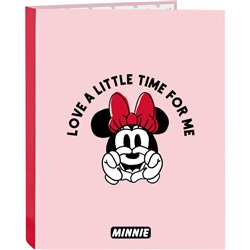 CARPETA FOLIO 4 ANI.MIXTAS MINNIE MOUSE "ME TIME"