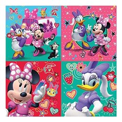 MALETIN CON 4 PUZZLES MINNIE MOUSE "ME TIME"