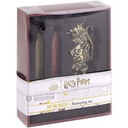 SET DE PAPELERÍA SELLO HARRY POTTER GRYFFINDOR RED