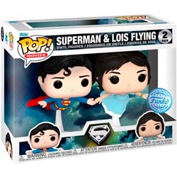 BLISTER 2 FIGURAS POP DC COMICS SUPERMAN & LOIS FLYING EXCLUSIVE