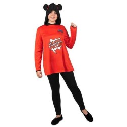 DISFRAZ PUCCA CON CAPUCHA TALLA S