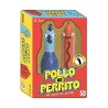 JUEGO POLLO VS PERRITO. ¿QUIÉN SERÁ EL MEJOR: POLLO O PERRITO? 26,7 X 18 X 7,5