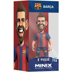 FIGURA MINIX GERARD PIQUE FC BARCELONA 12CM - Teknashop Ltd