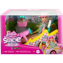 MUÑECA + KART STACIE AL RESCATE BARBIE