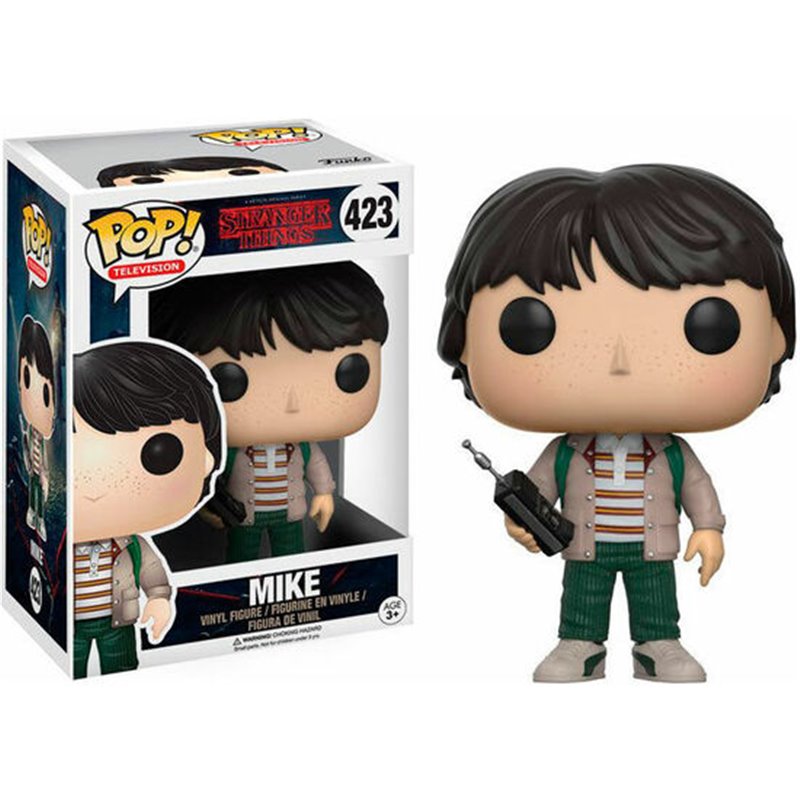 FIGURA POP STRANGER THINGS MIKE WITH WALKIE TALKIE