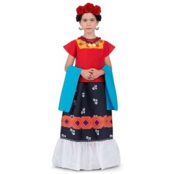 DISFRAZ INFANTIL FRIDA KAHLO TALLA 7-9 AÑOS