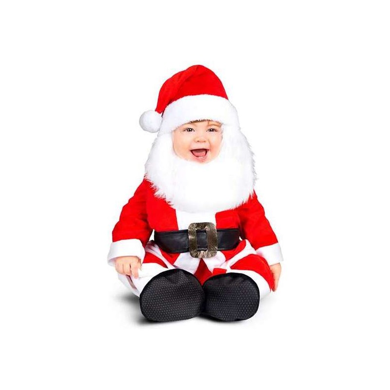 DISFRAZ SANTA CON BARBA Y SONIDO TALLA 12-24 M