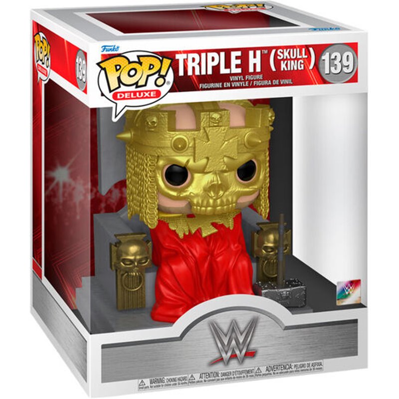 FIGURA POP DELUXE WWE TRIPLE H SKULL KING