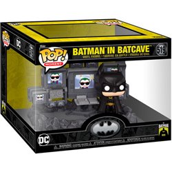 FIGURA POP MOMENTS DC COMICS BATMAN IN BATCAVE