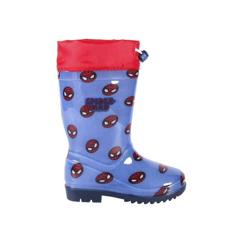 BOTAS LLUVIA PVC SPIDERMAN BLUE