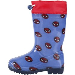 BOTAS LLUVIA PVC SPIDERMAN BLUE