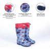 BOTAS LLUVIA PVC SPIDERMAN BLUE