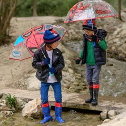 BOTAS LLUVIA PVC SPIDERMAN BLUE