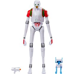 FIGURA KX SECURITY DROID HOLIDAY EDITION STAR WARS 15CM