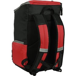 MOCHILA MULTISPORTS PARA PORTATIL 13,3" SAFTA "BLACK-RED"