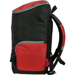 MOCHILA MULTISPORTS PARA PORTATIL 13,3" SAFTA "BLACK-RED"