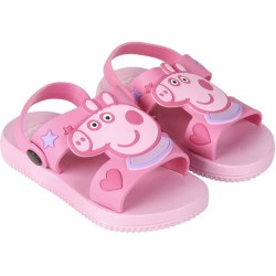 SANDALIAS PLAYA PEPPA PIG - ROSA 